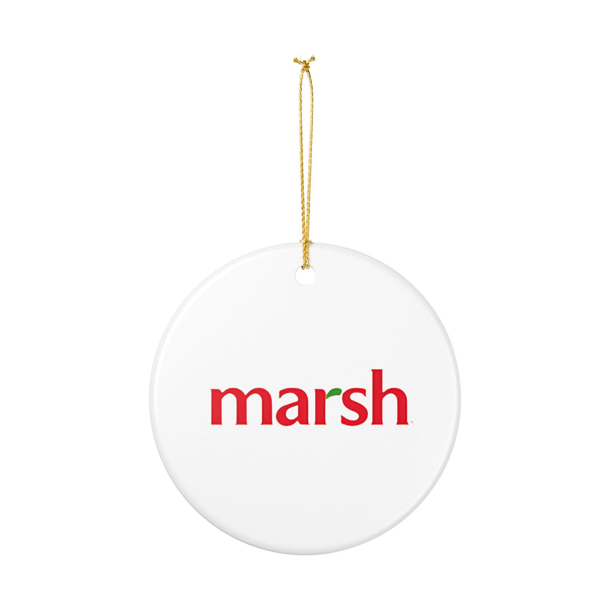 Marsh Supermarkets Ceramic Ornament