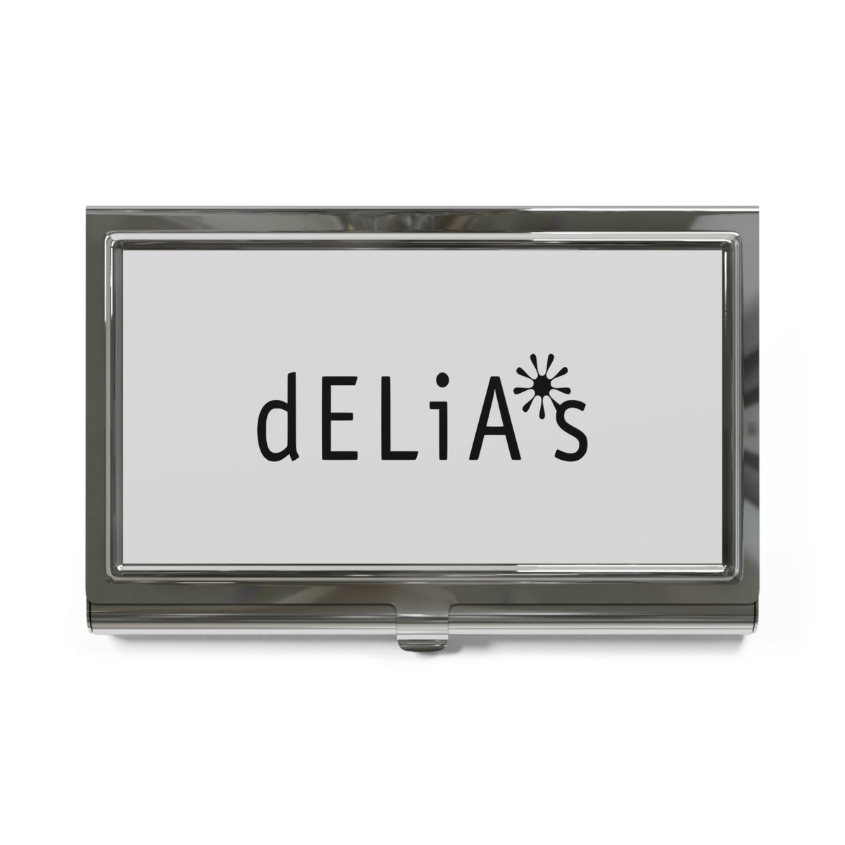 Delia's Metal Business Card Holder