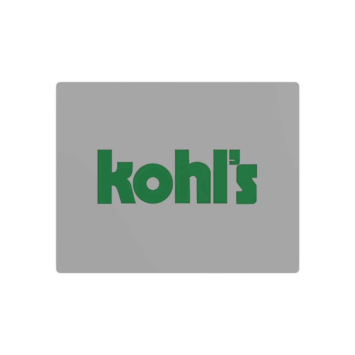 Kohl's Food Stores Metal Sign
