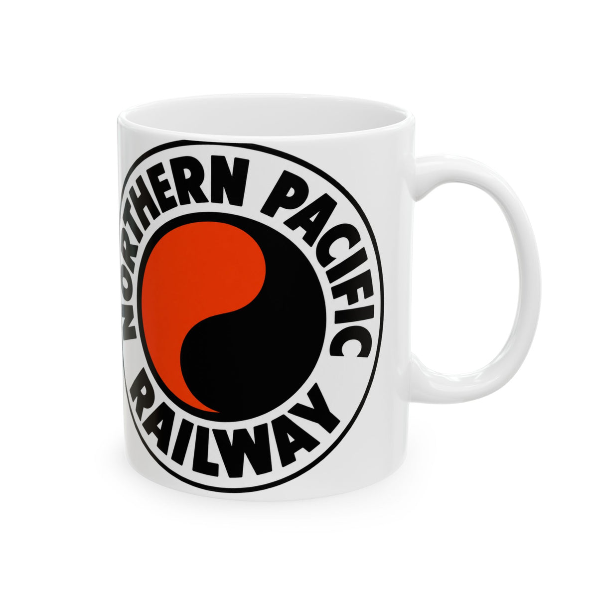 Northern Pacific Railway Ceramic Coffee Mug