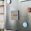 Washington Mutual (WaMu) Square Porcelain Fridge Magnet