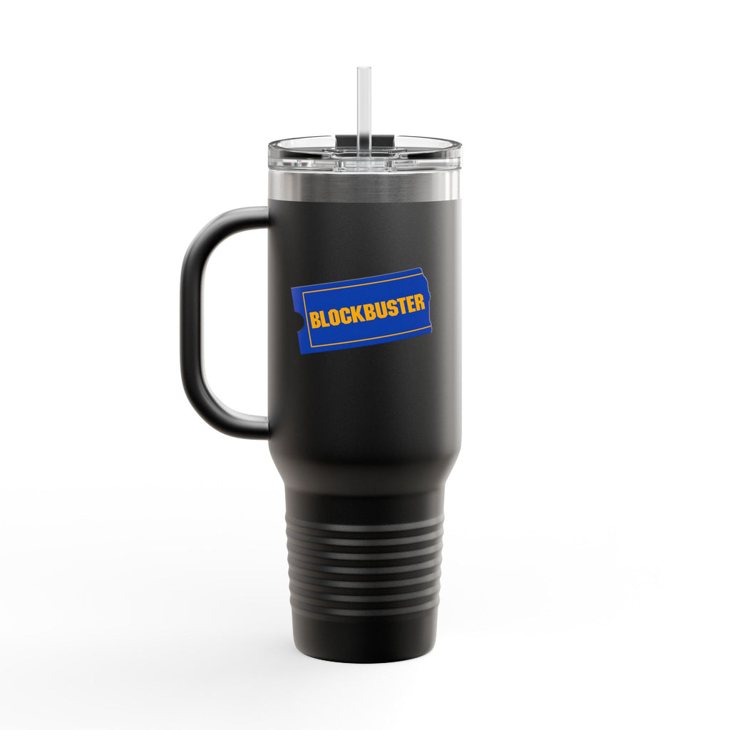 Blockbuster Video 40oz Insulated Travel Mug Stainless Tumbler