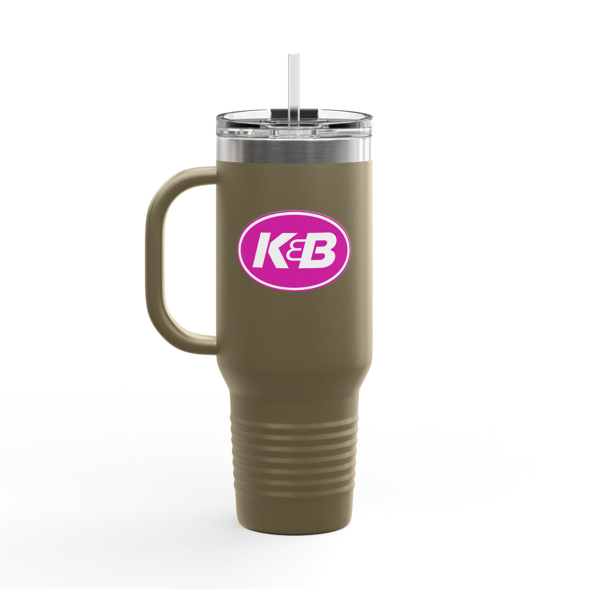 K&B (Katz & Besthoff) 40oz Insulated Travel Mug Stainless Tumbler