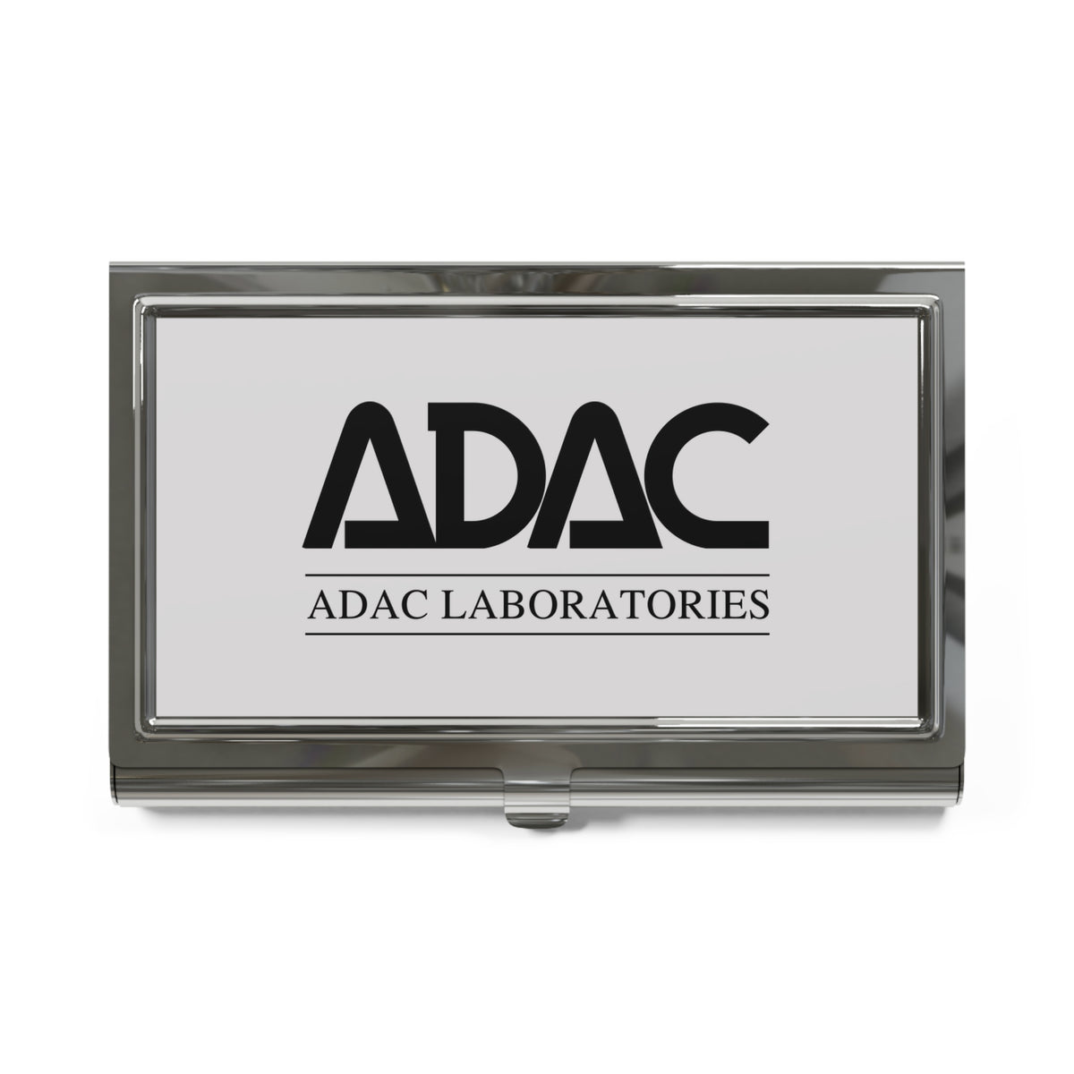 ADAC Laboratories Metal Business Card Holder