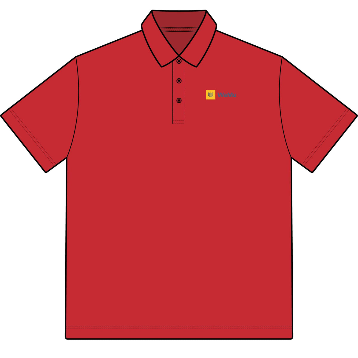 Washington Mutual (WaMu) Cotton Polo Shirt