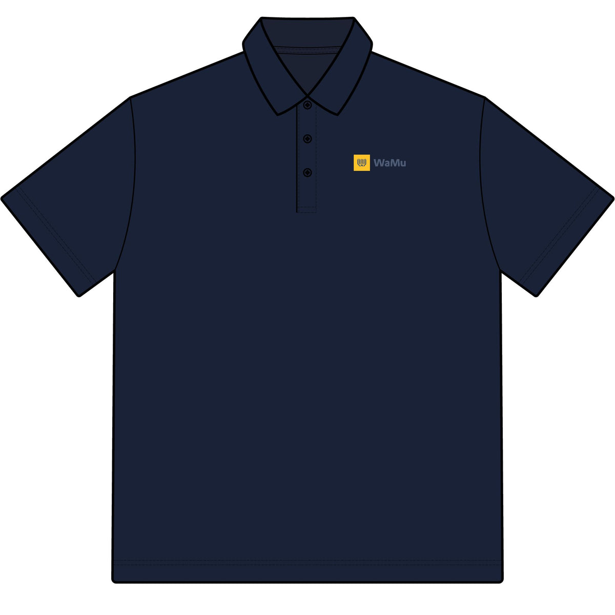 Washington Mutual (WaMu) Cotton Polo Shirt
