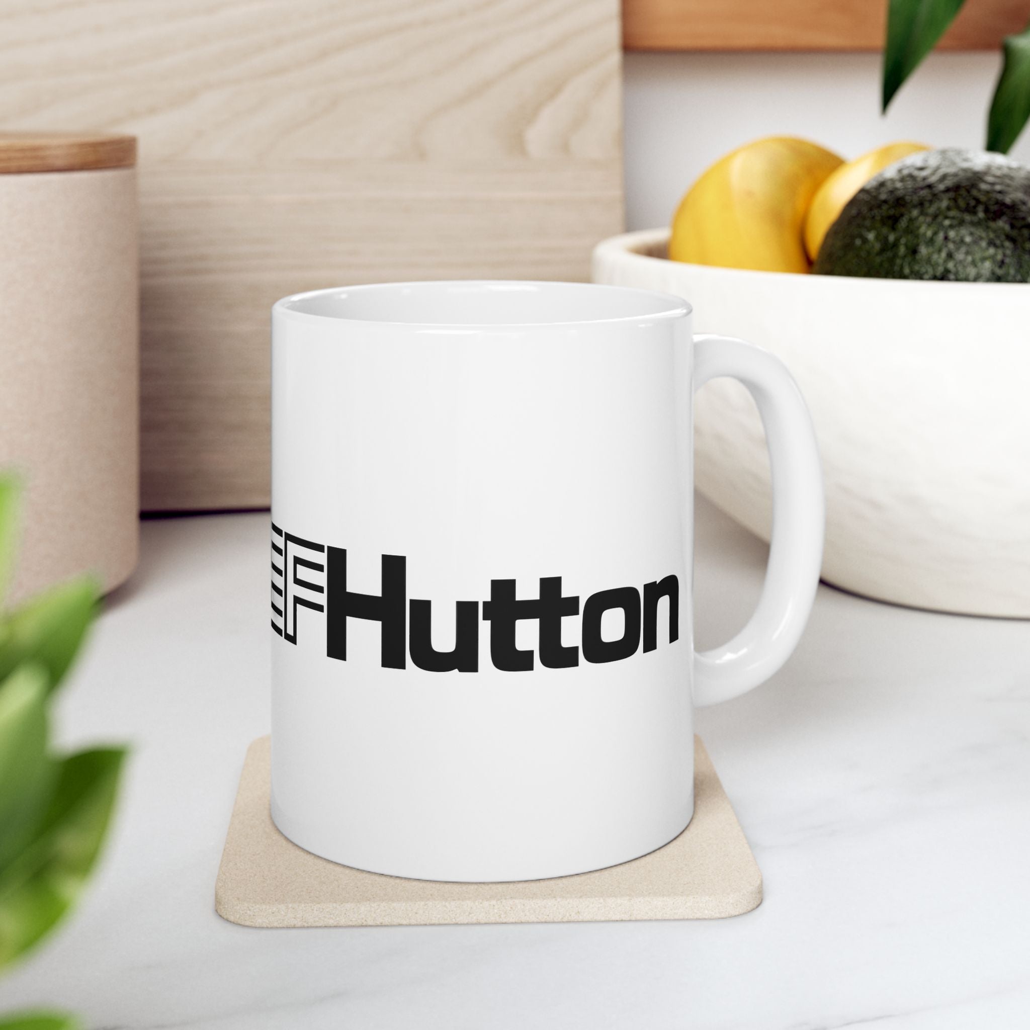 E. F. Hutton Ceramic Coffee Mug