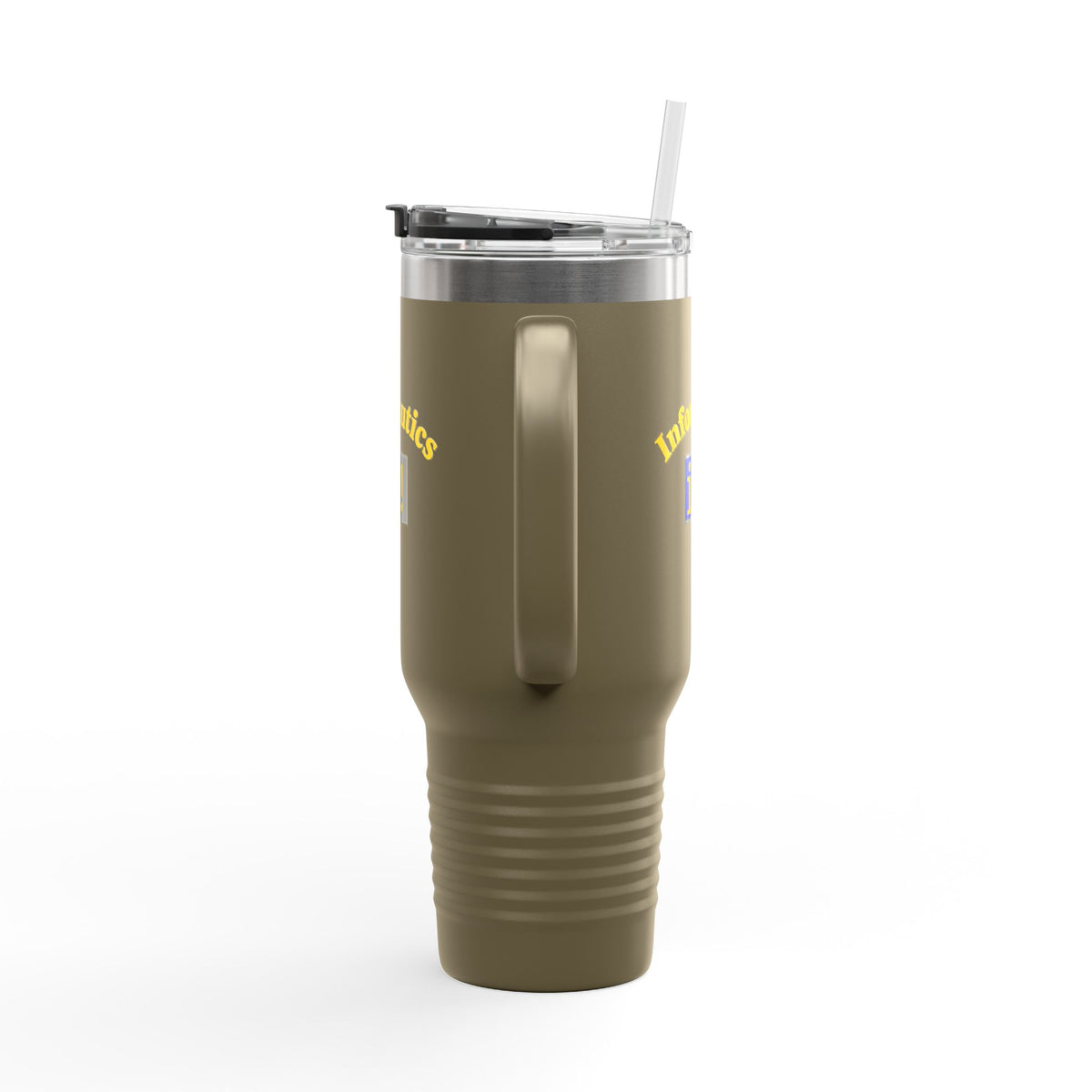 Infonautics 40oz Insulated Travel Mug Stainless Tumbler
