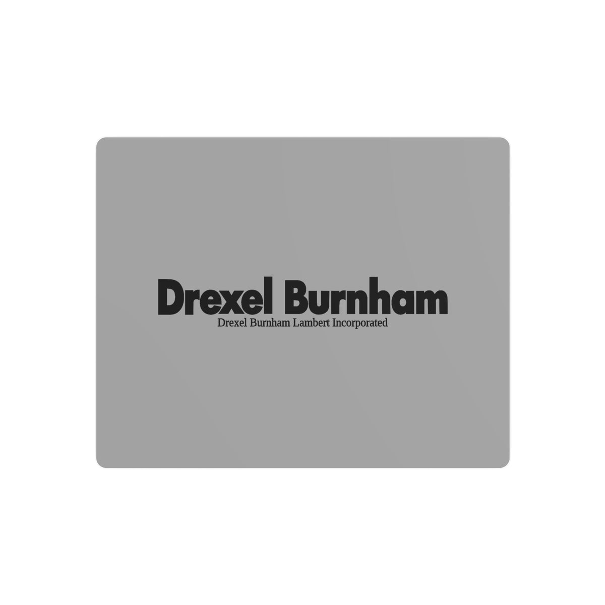 Drexel Burnham Lambert Metal Sign