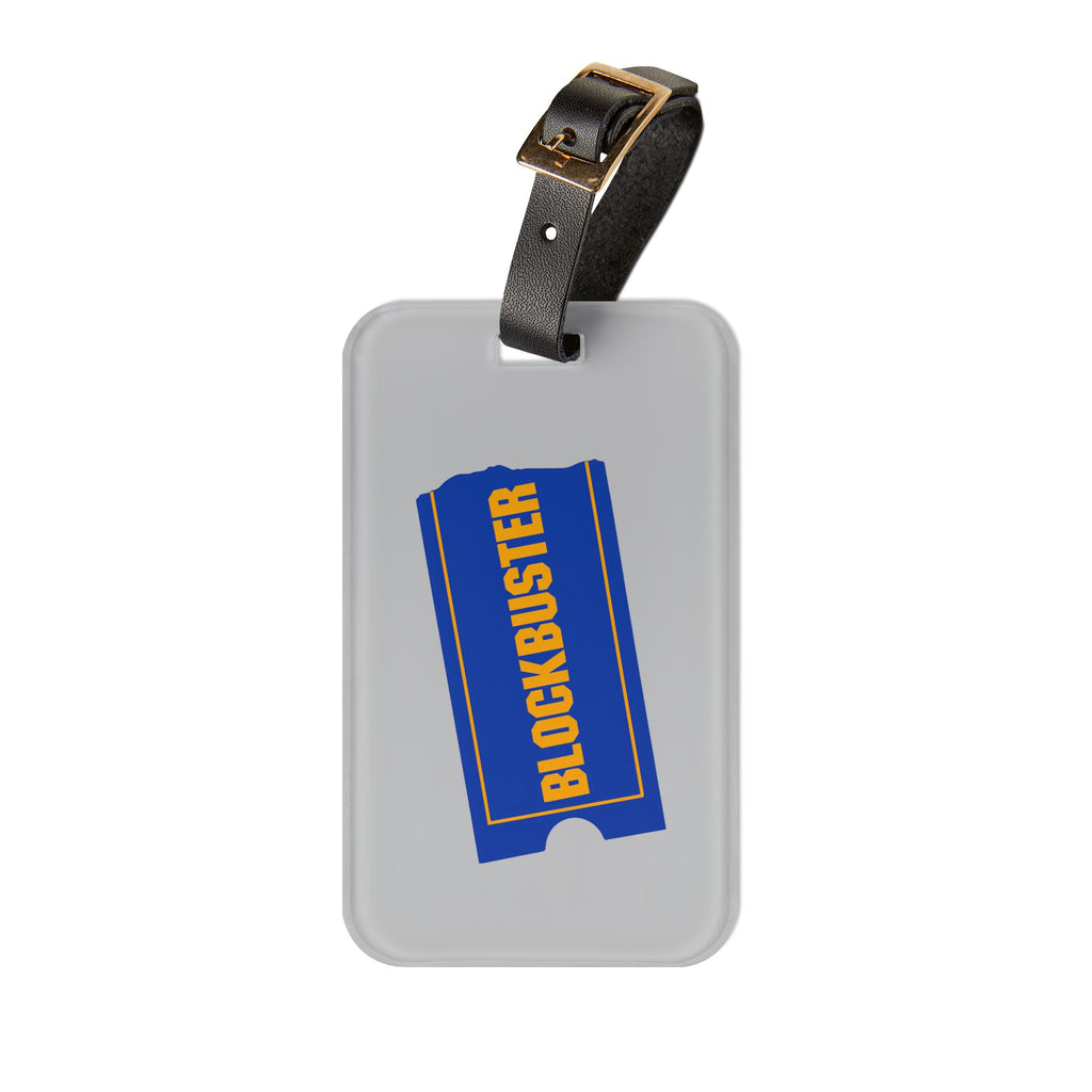 Blockbuster Video Luggage Tag