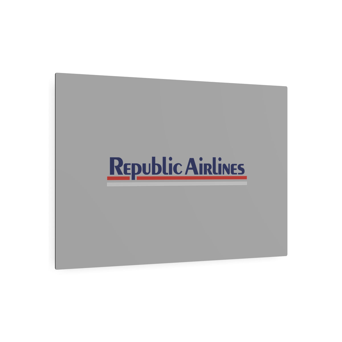 Republic Airlines Metal Sign