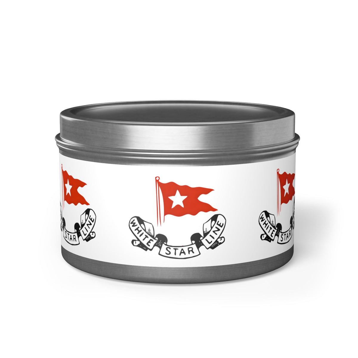 White Star Line Tin Candle
