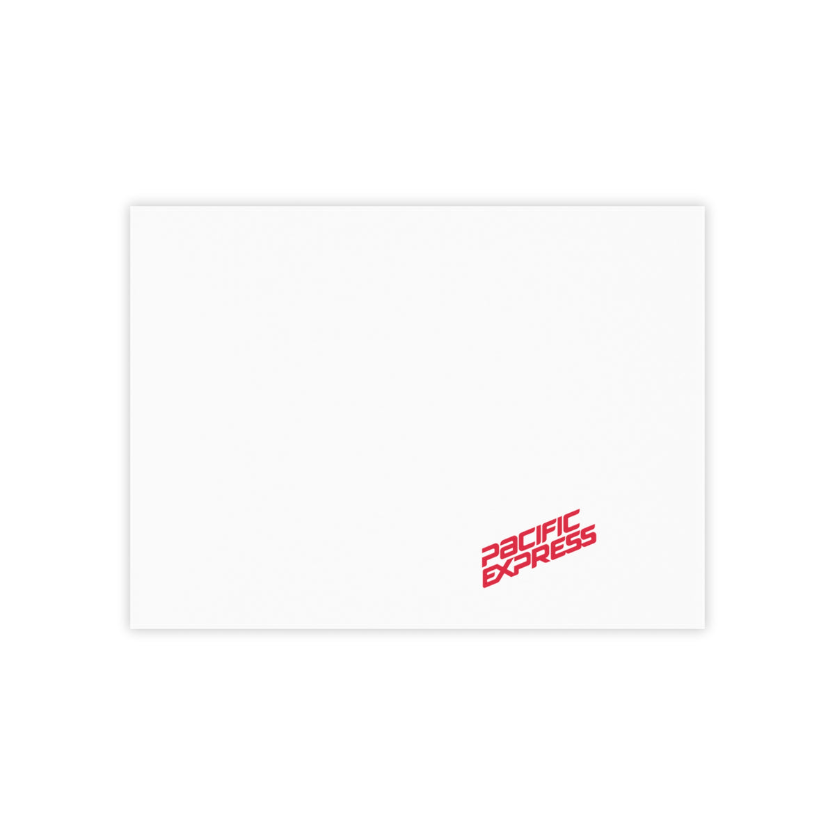 Pacific Express Sticky Post-it Note Pad