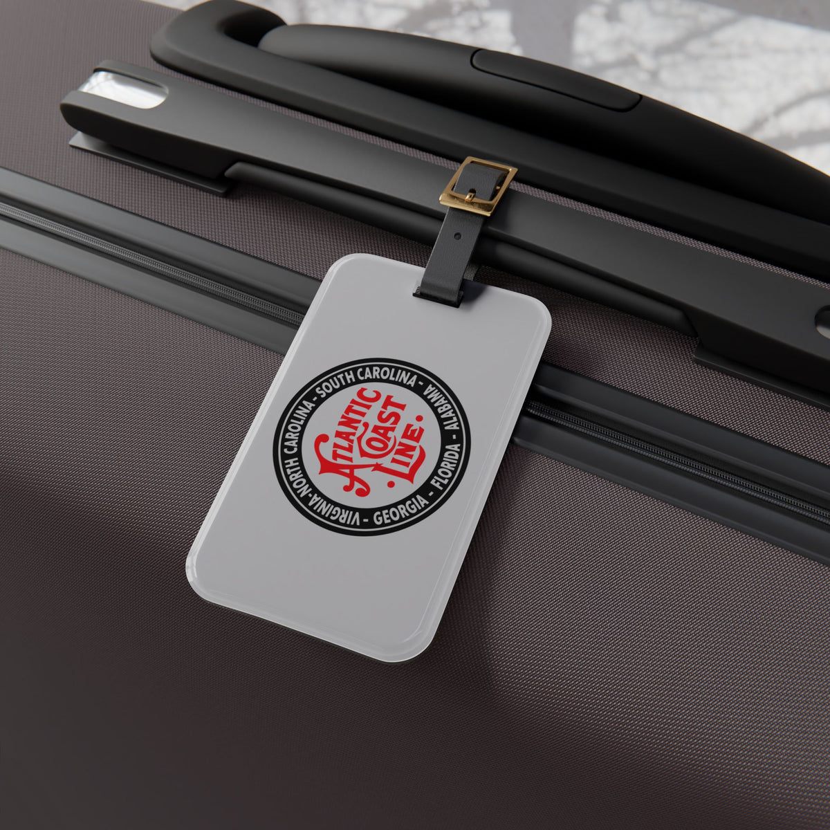 Atlantic Coast Line Railroad Luggage Tag