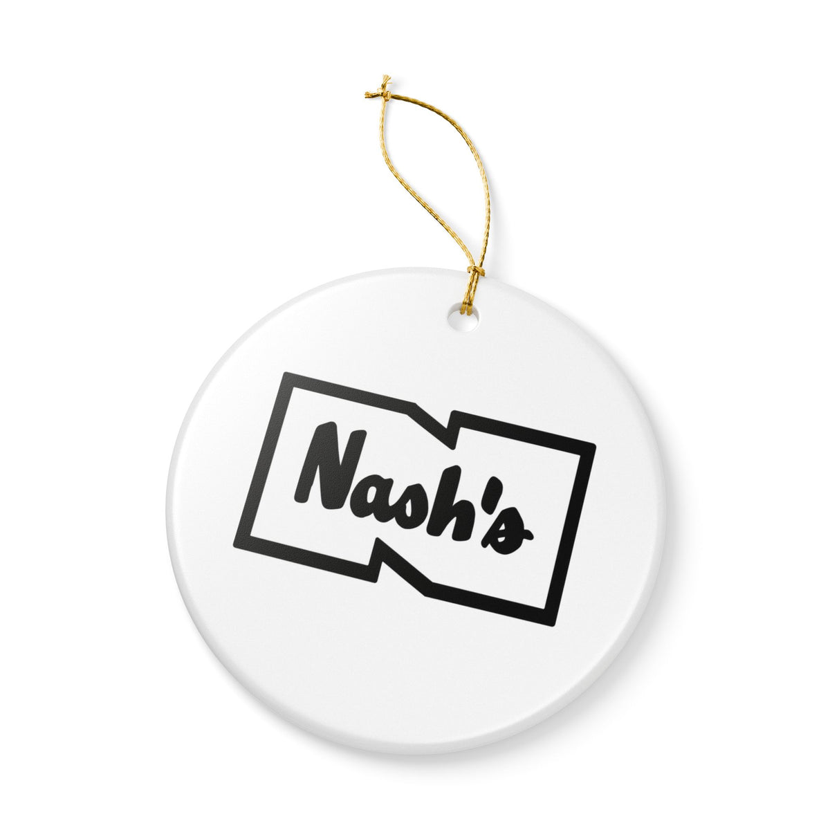 Nash's Ceramic Ornament