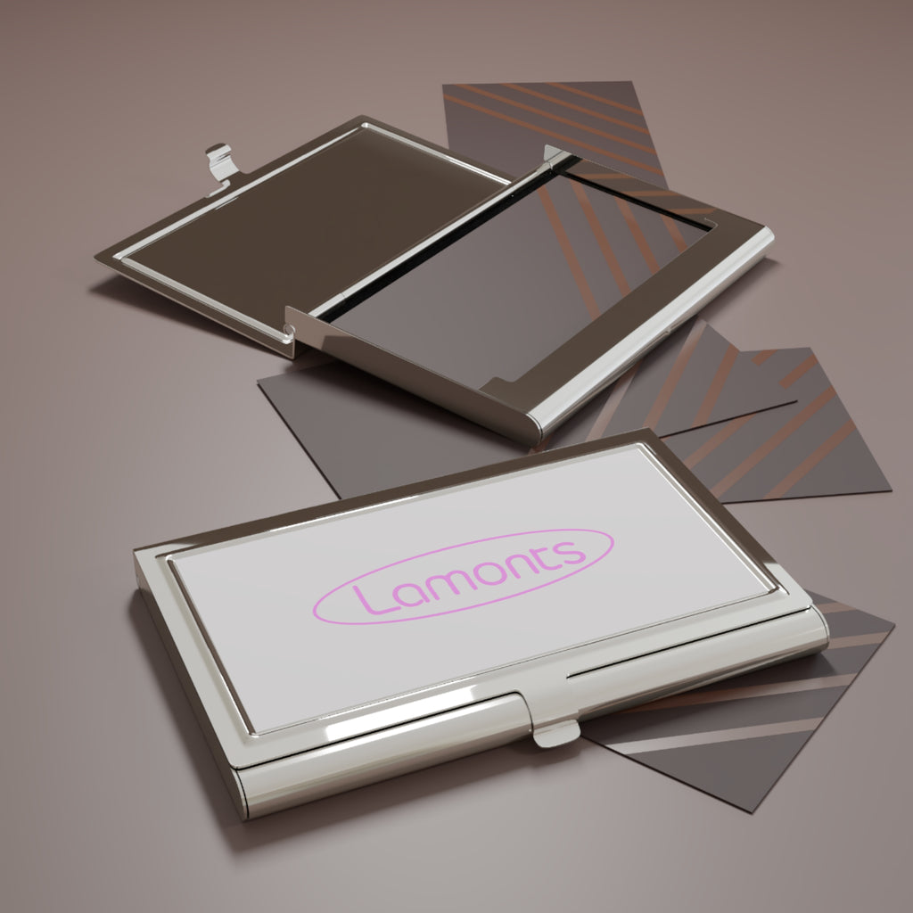 Lamonts Metal Business Card Holder