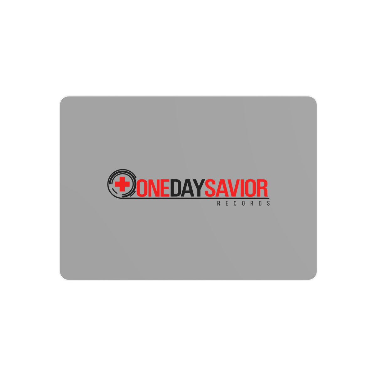 One Day Savior Recordings Metal Sign