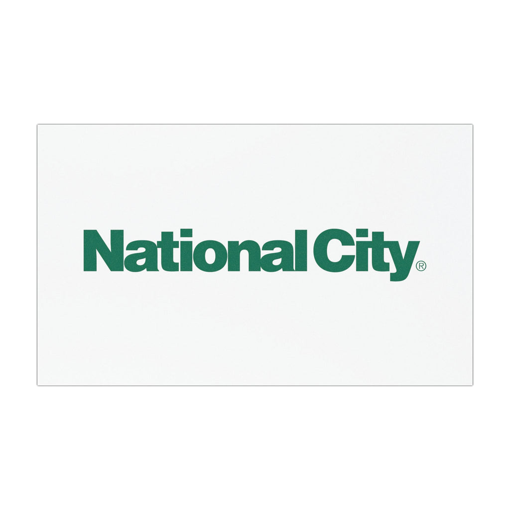 National City Bank Car Magnet
