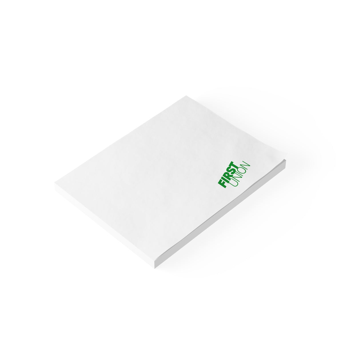 First Union Sticky Post-it Note Pad