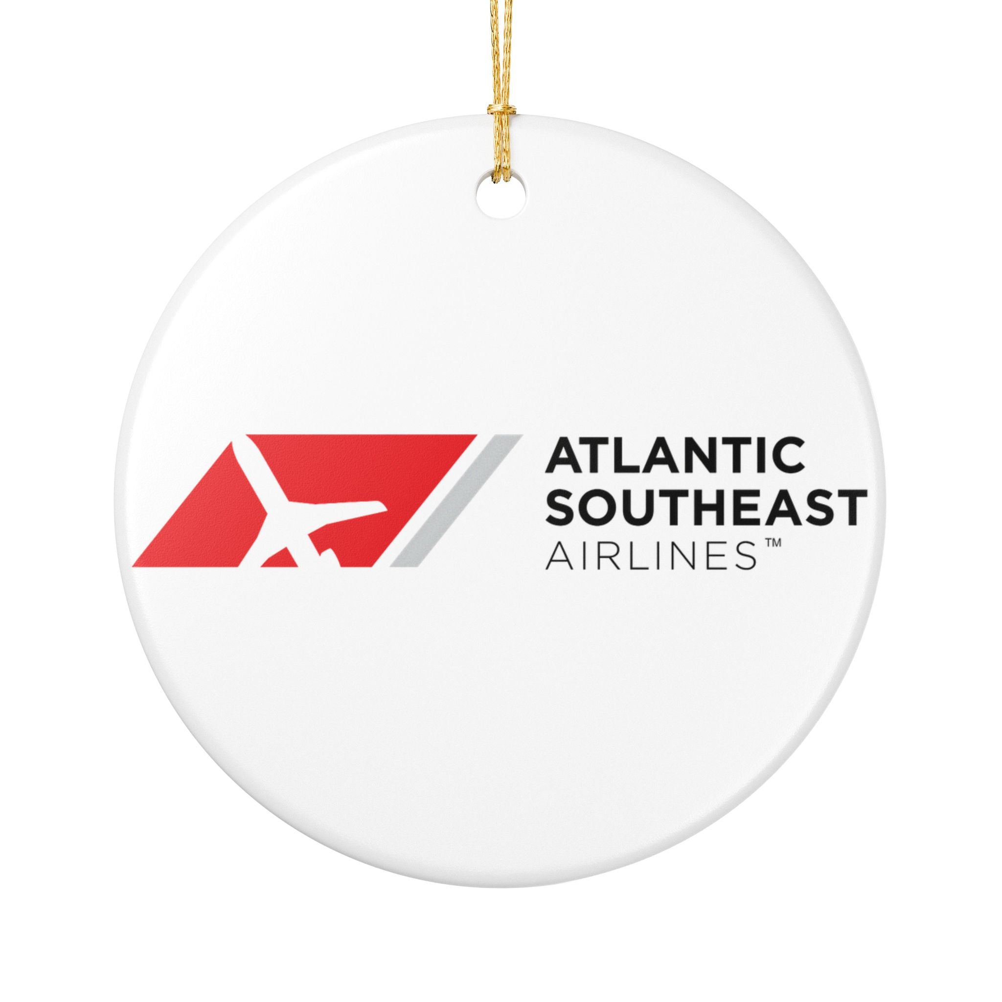Atlantic Southeast Airlines Ceramic Ornament