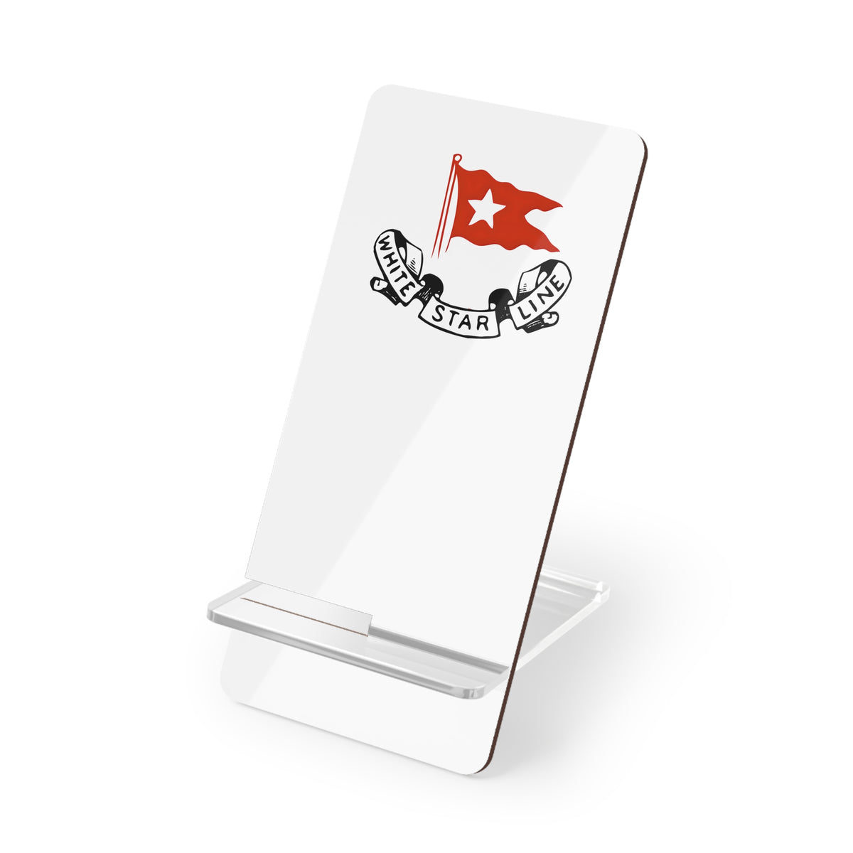 White Star Line Foldable Mobile Phone Display Stand