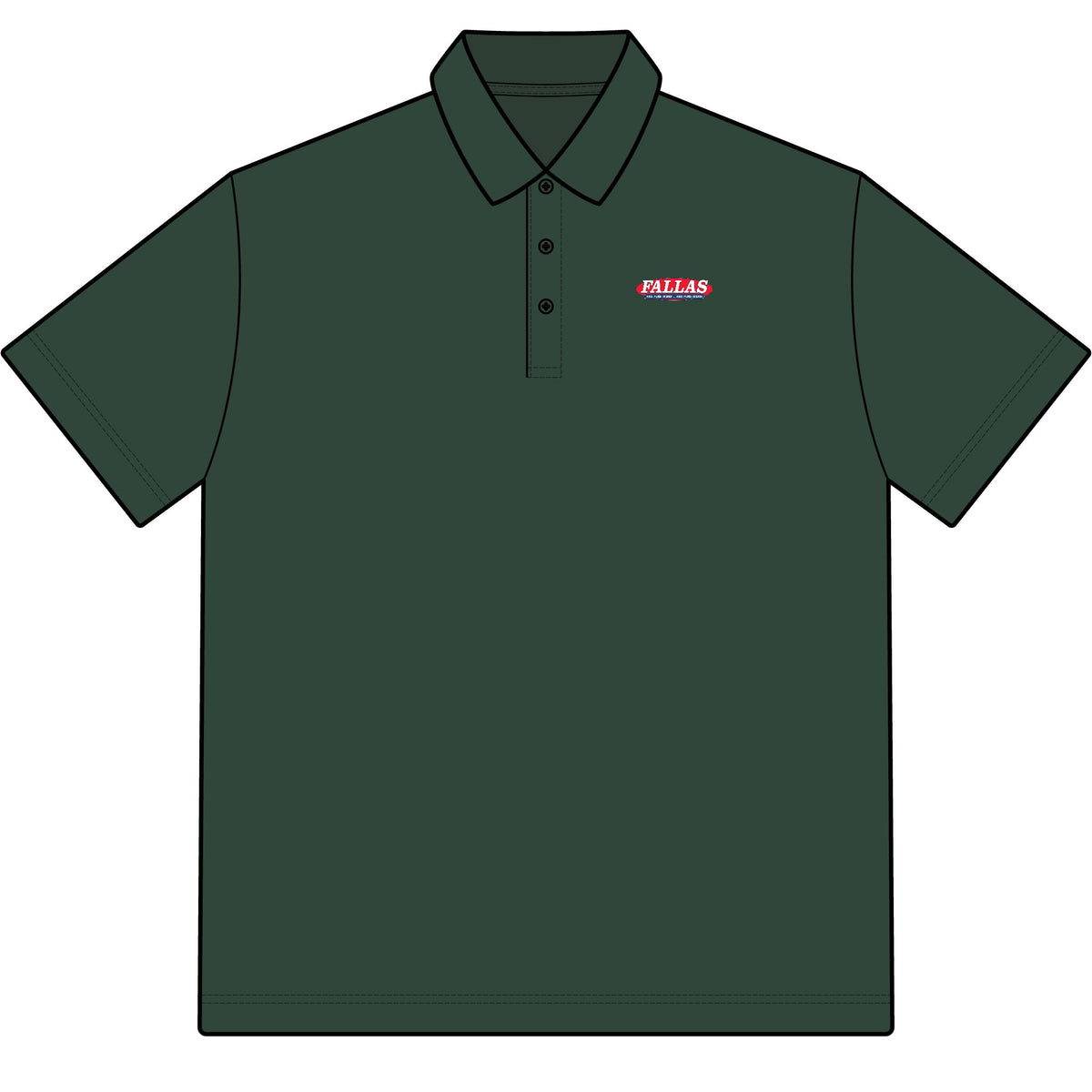Fallas Discount Stores Cotton Polo Shirt