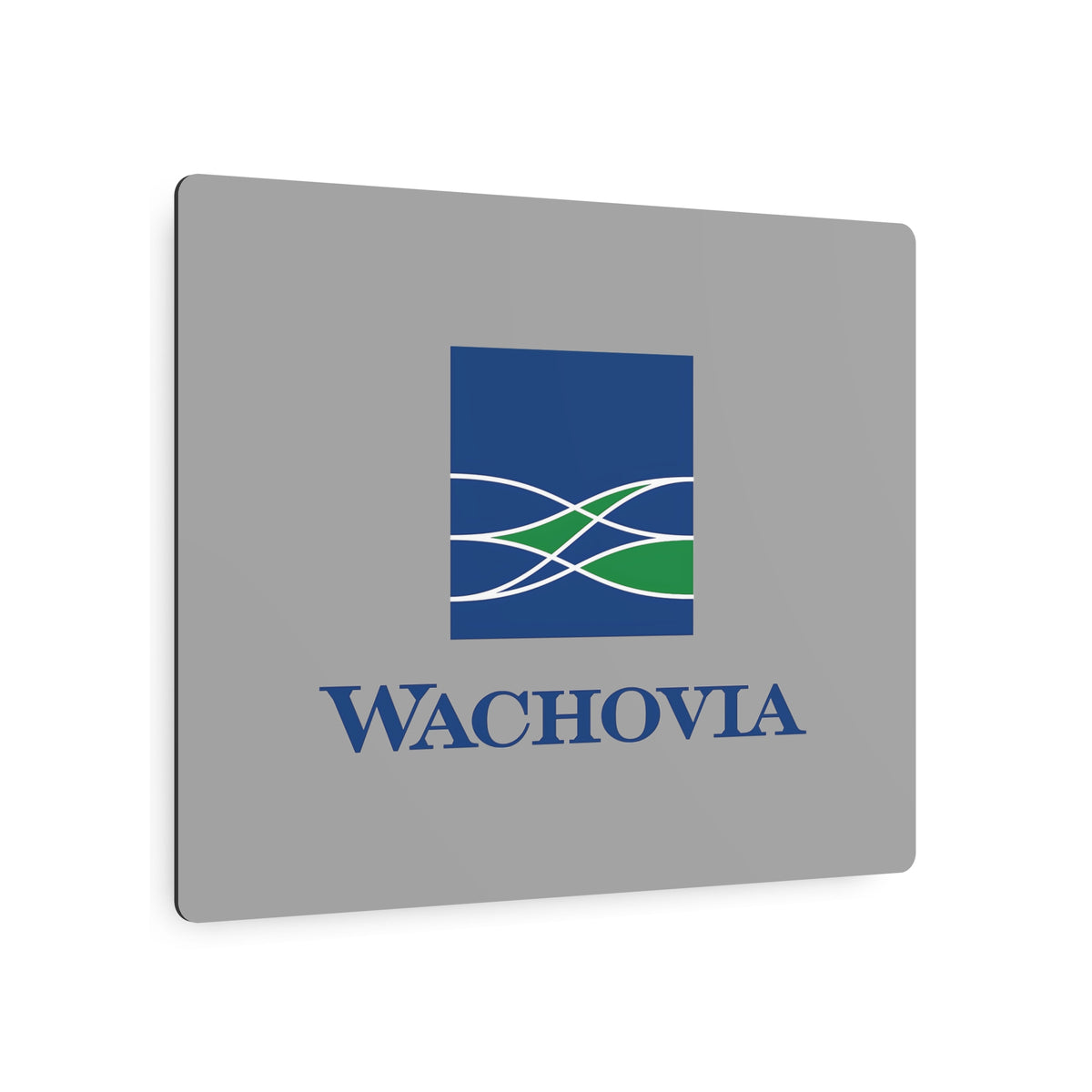 Wachovia Metal Sign
