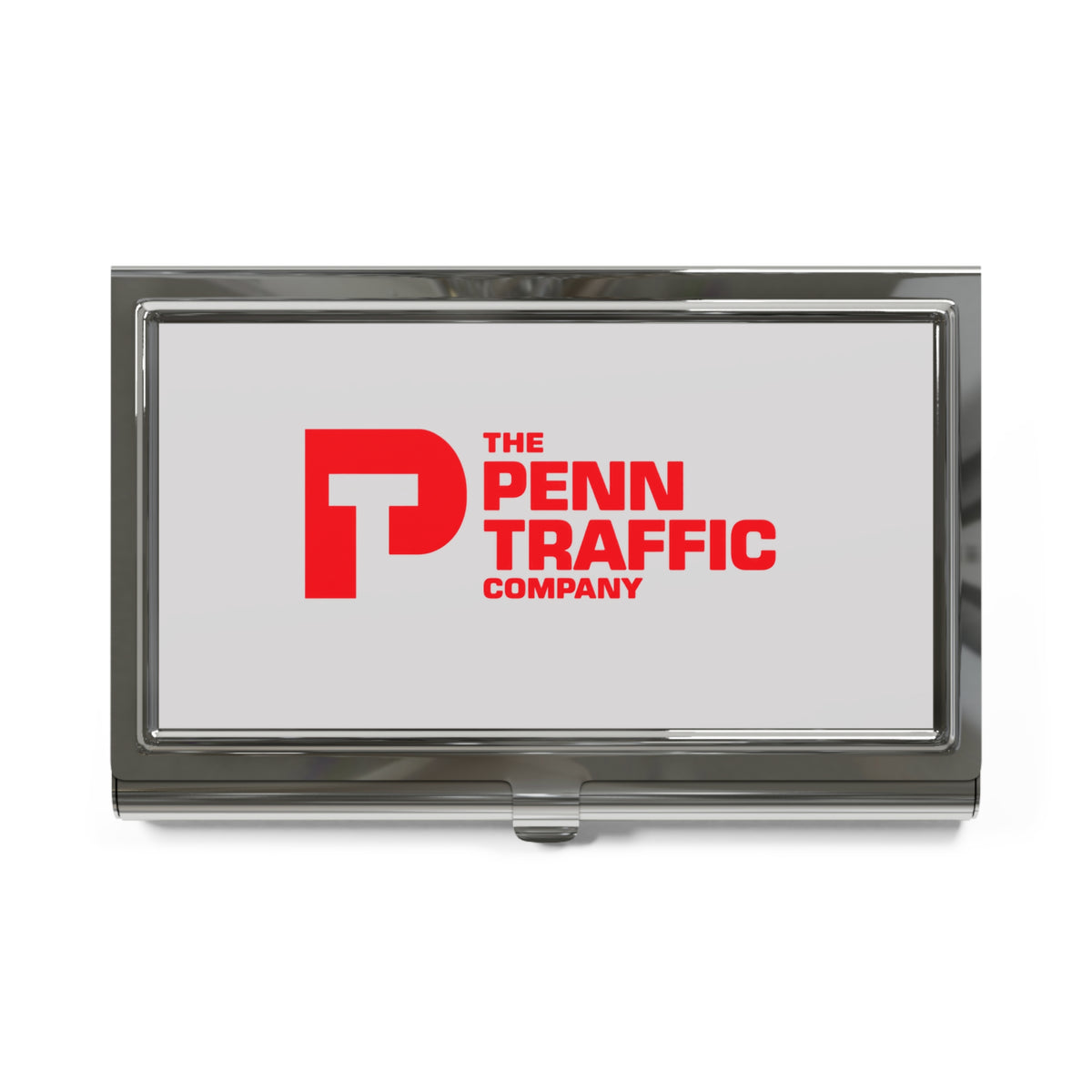 Penn Traffic Metal Business Card Holder