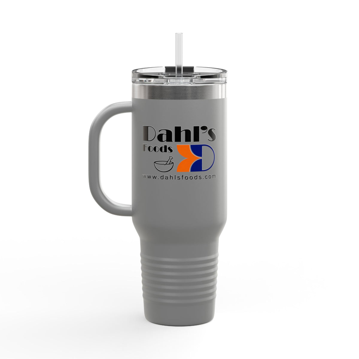 Dahl's Foods 40oz Insulated Travel Mug Stainless Tumbler