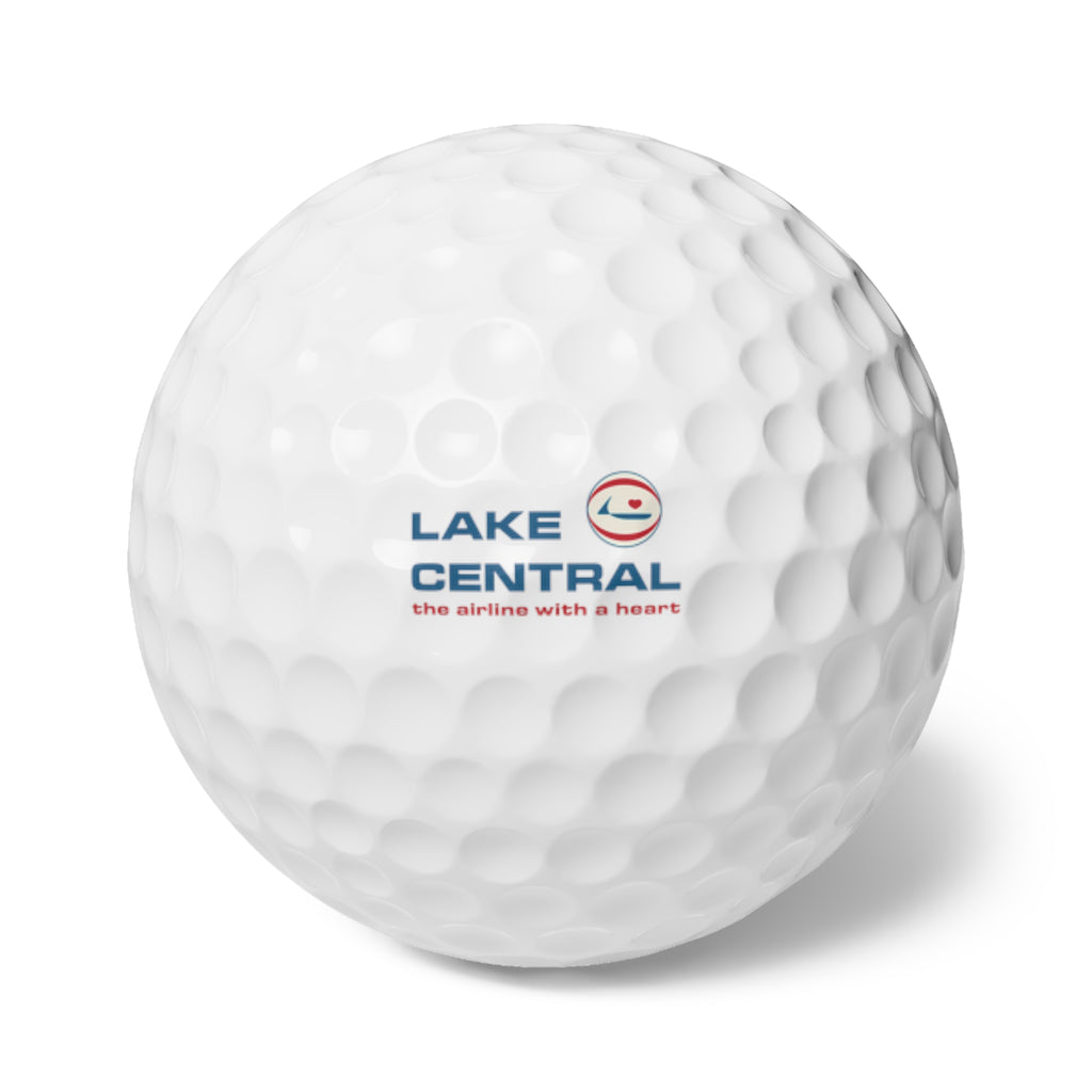 Lake Central Airlines Golf Balls