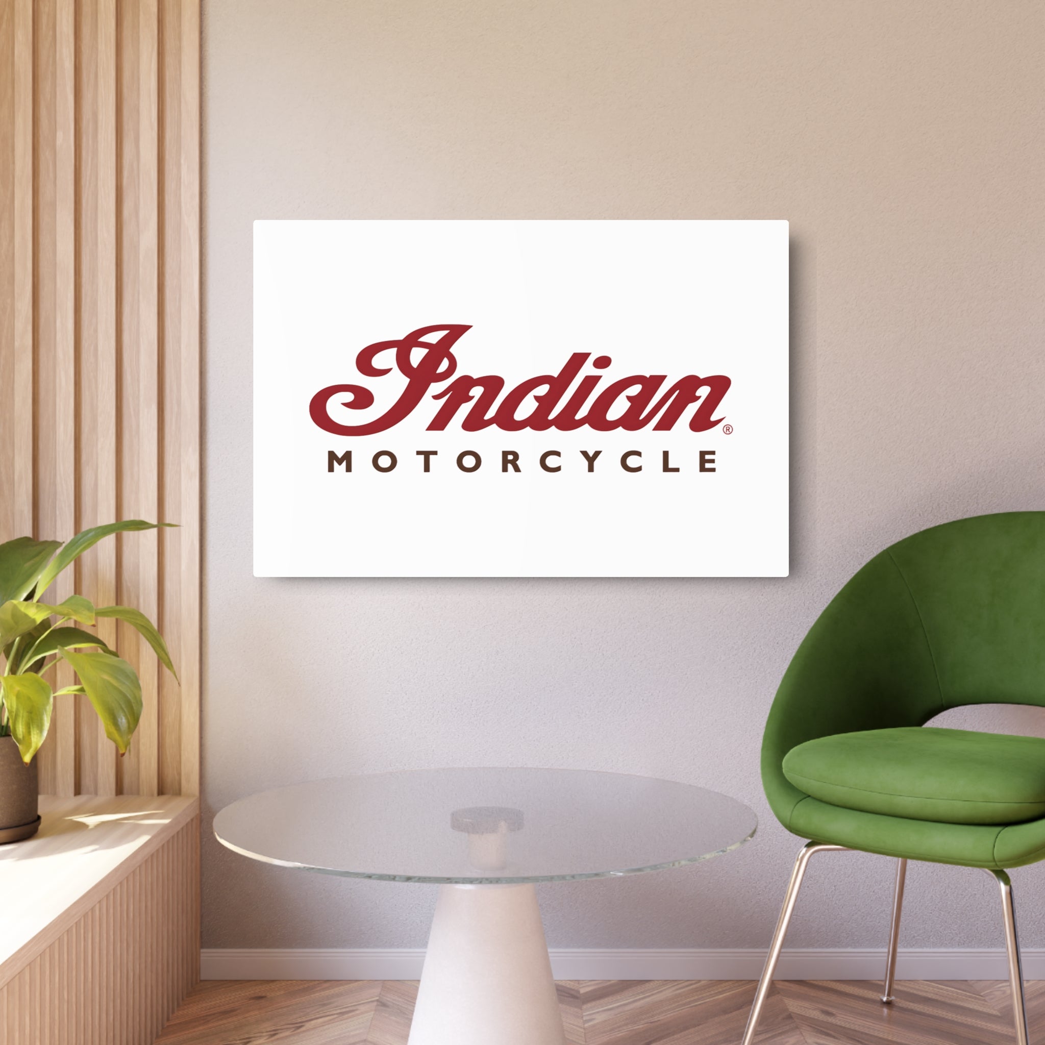 Indian Motorcycle Metal Sign