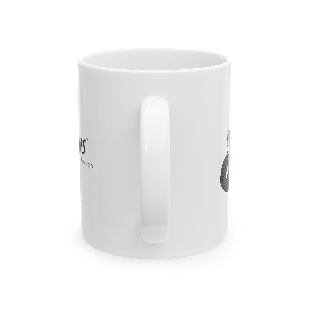 Ask Jeeves Ceramic Coffee Mug