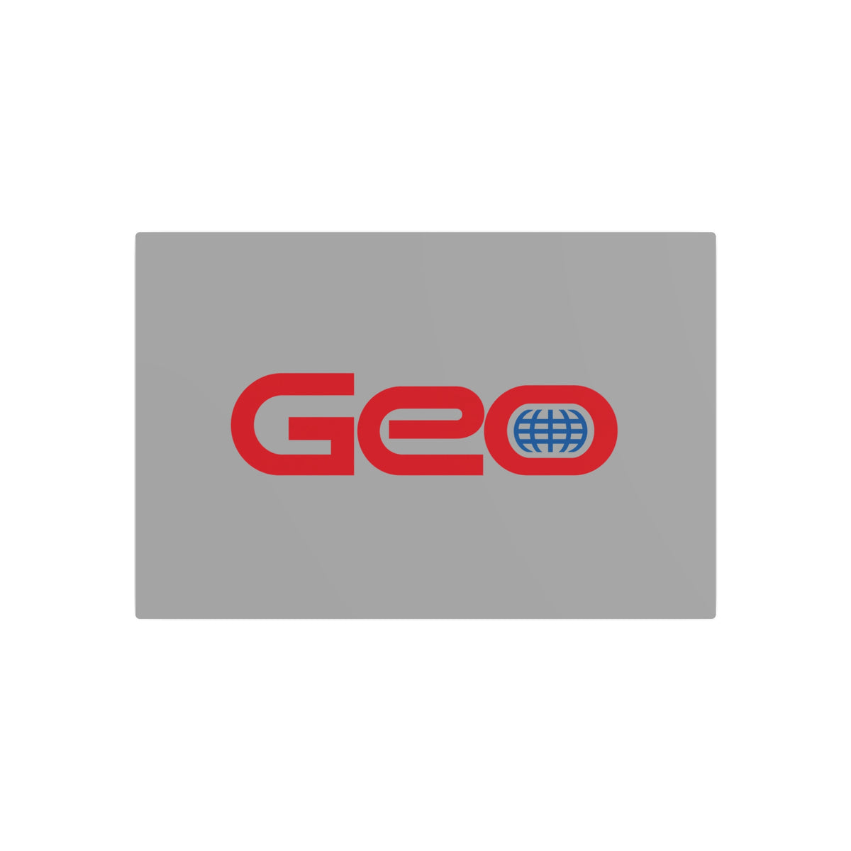 Geo Metal Sign