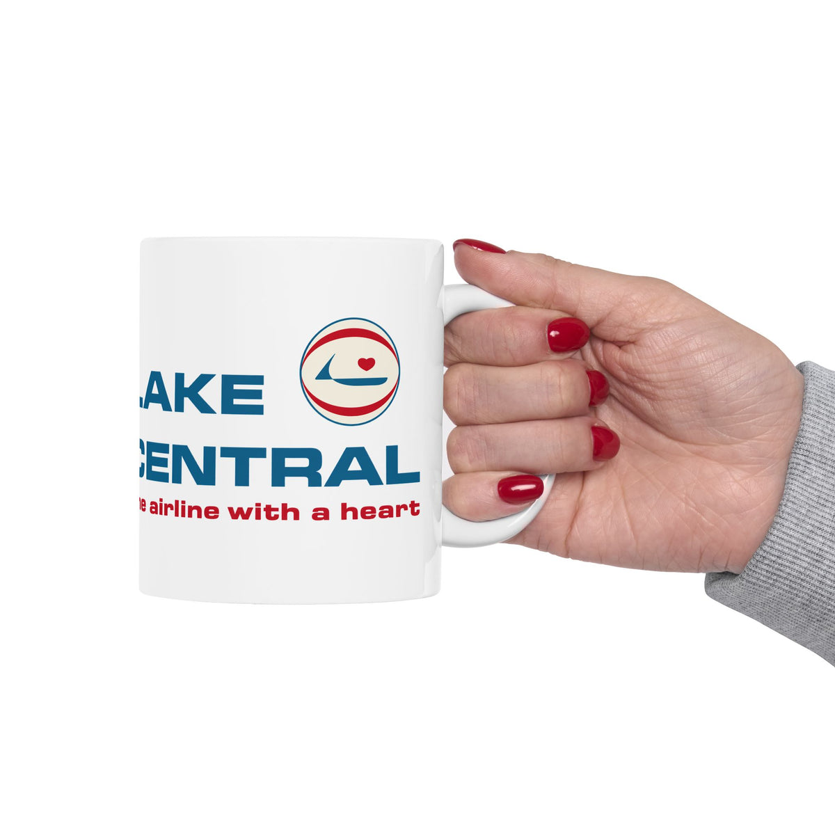 Lake Central Airlines Ceramic Coffee Mug