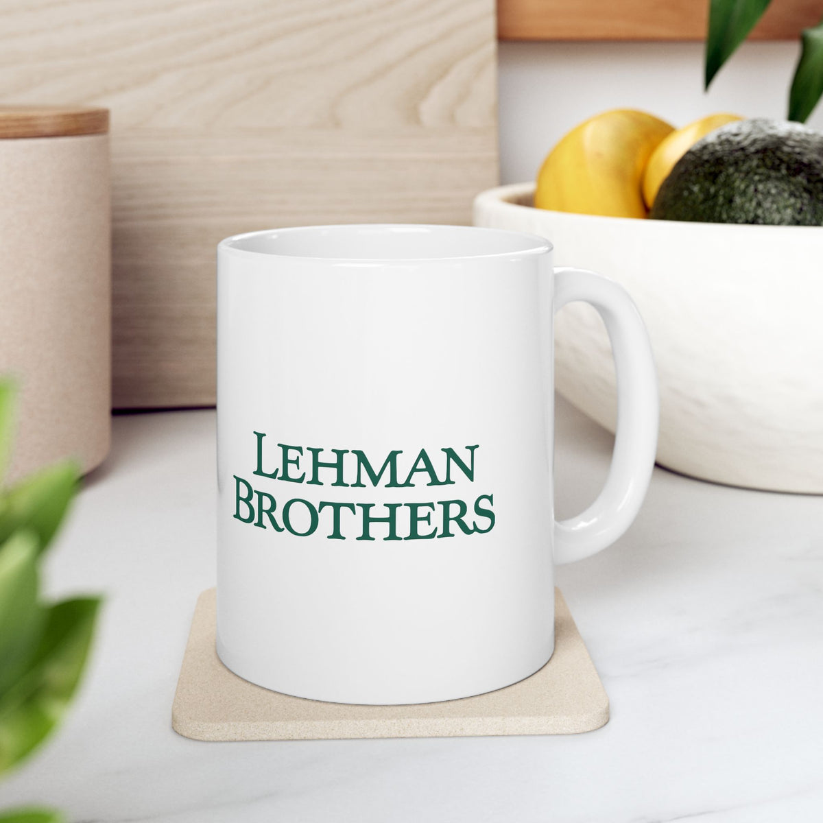 Lehman Brothers Ceramic Mug