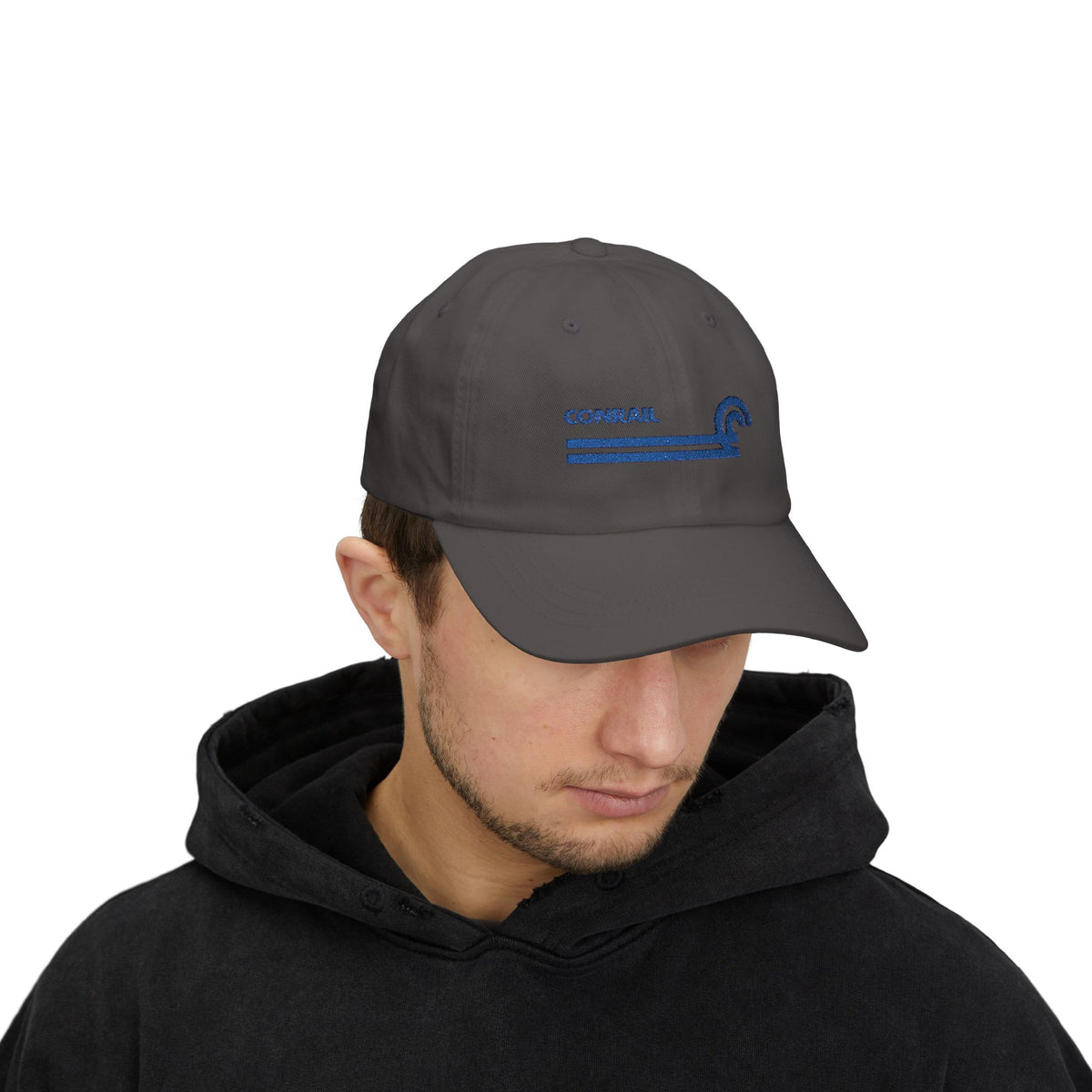 Conrail (Consolidated Rail Corporation) Embroidered Dad Cap Hat