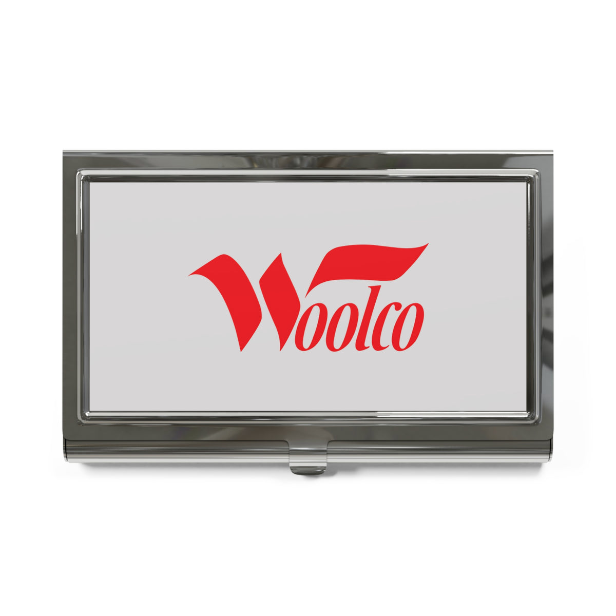 Woolco Metal Business Card Holder