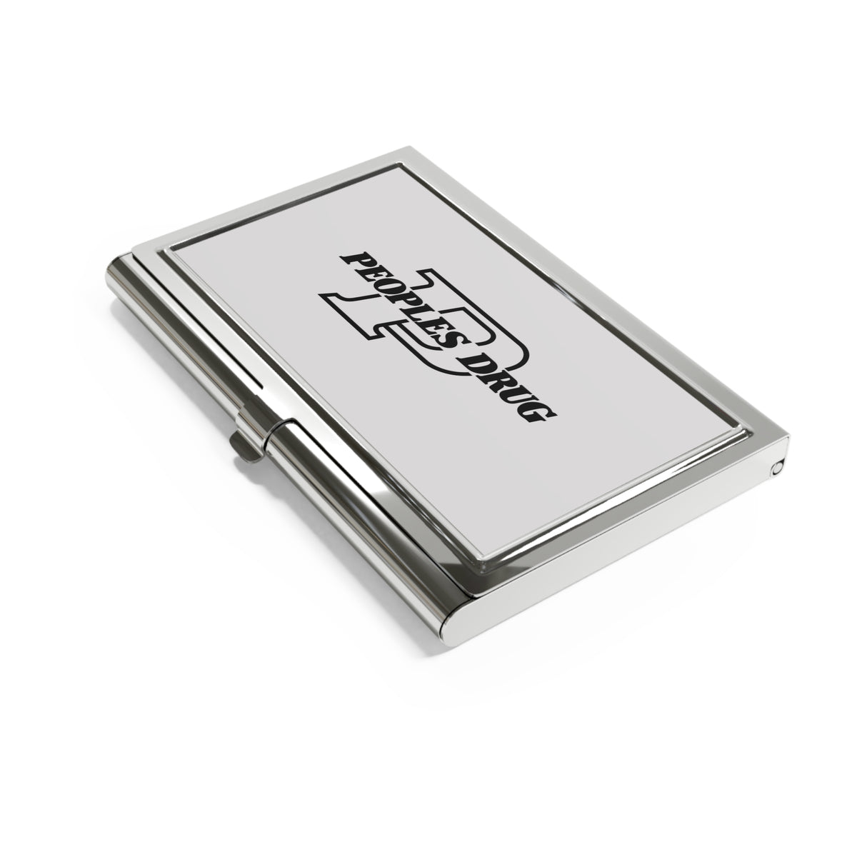 Peoples Drug Metal Business Card Holder
