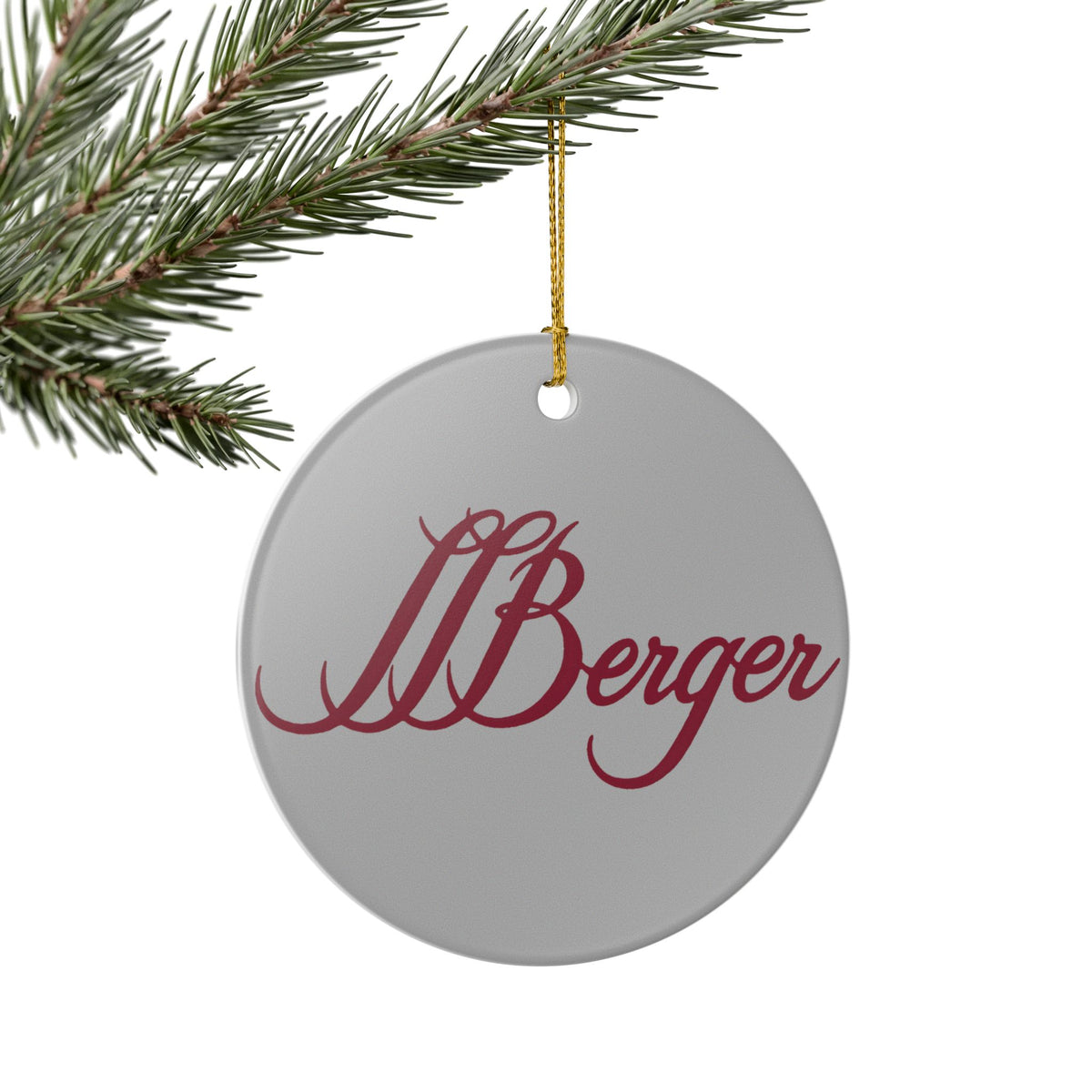 L. L. Berger Ceramic Ornament