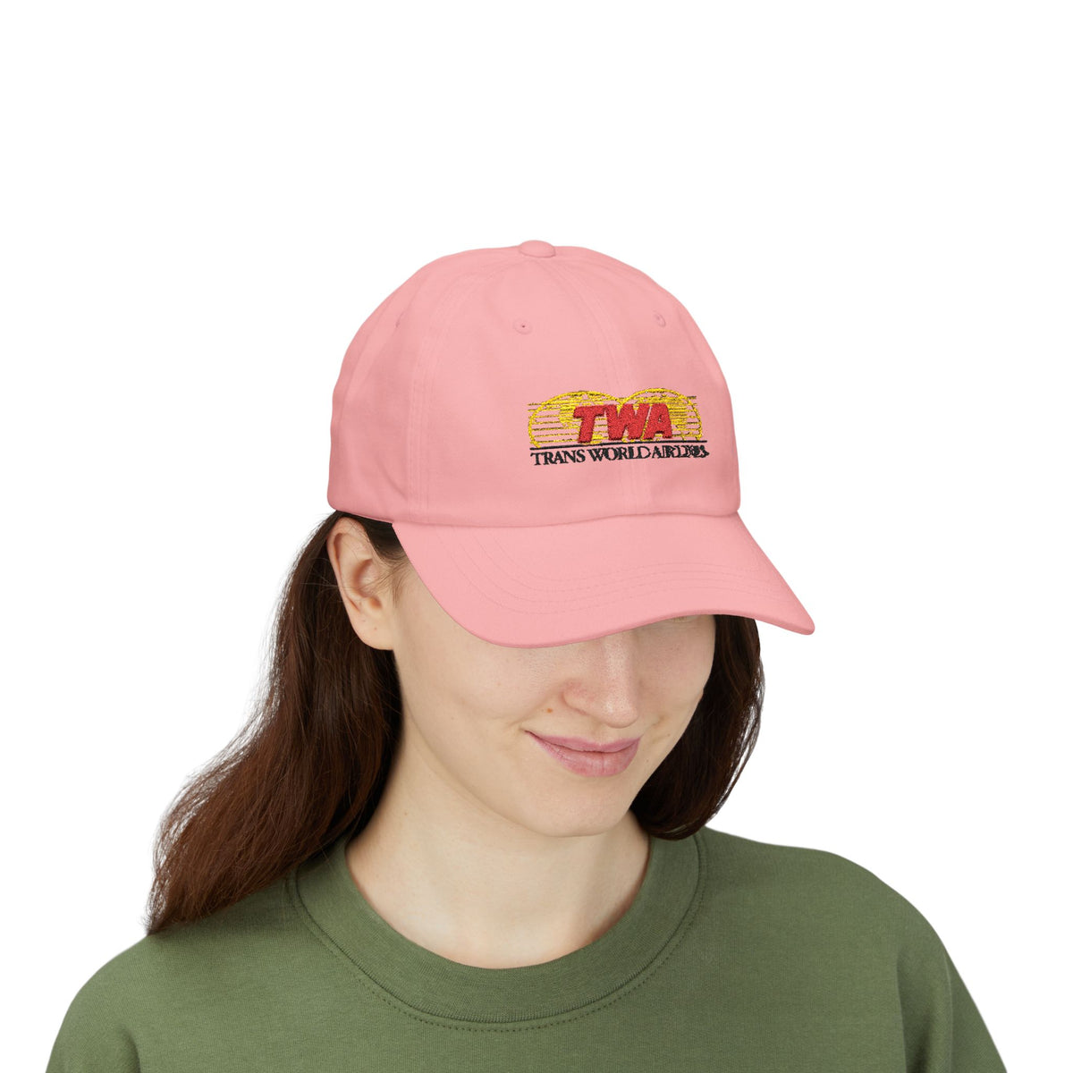 Trans World Airlines (TWA) Embroidered Dad Cap Hat