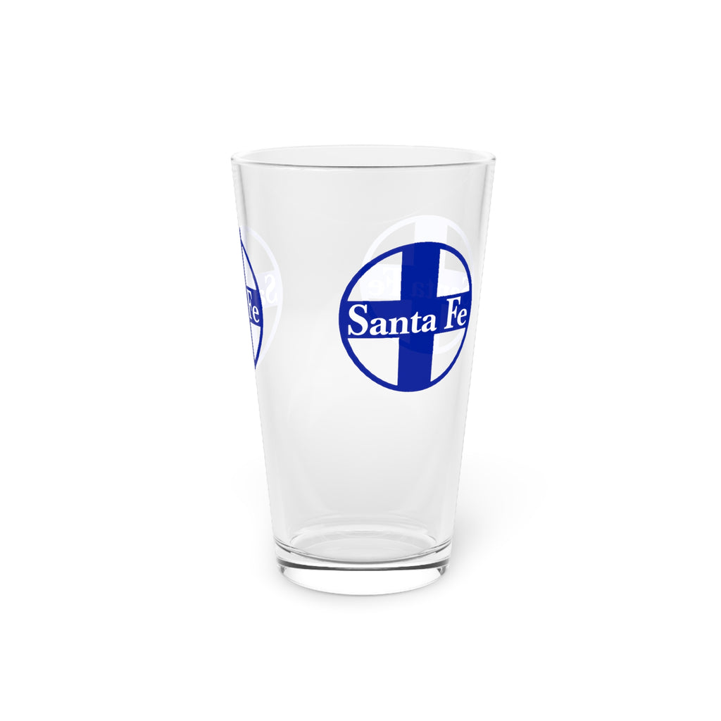 Atchison Topeka and Santa Fe Railway 16oz Pint Glass