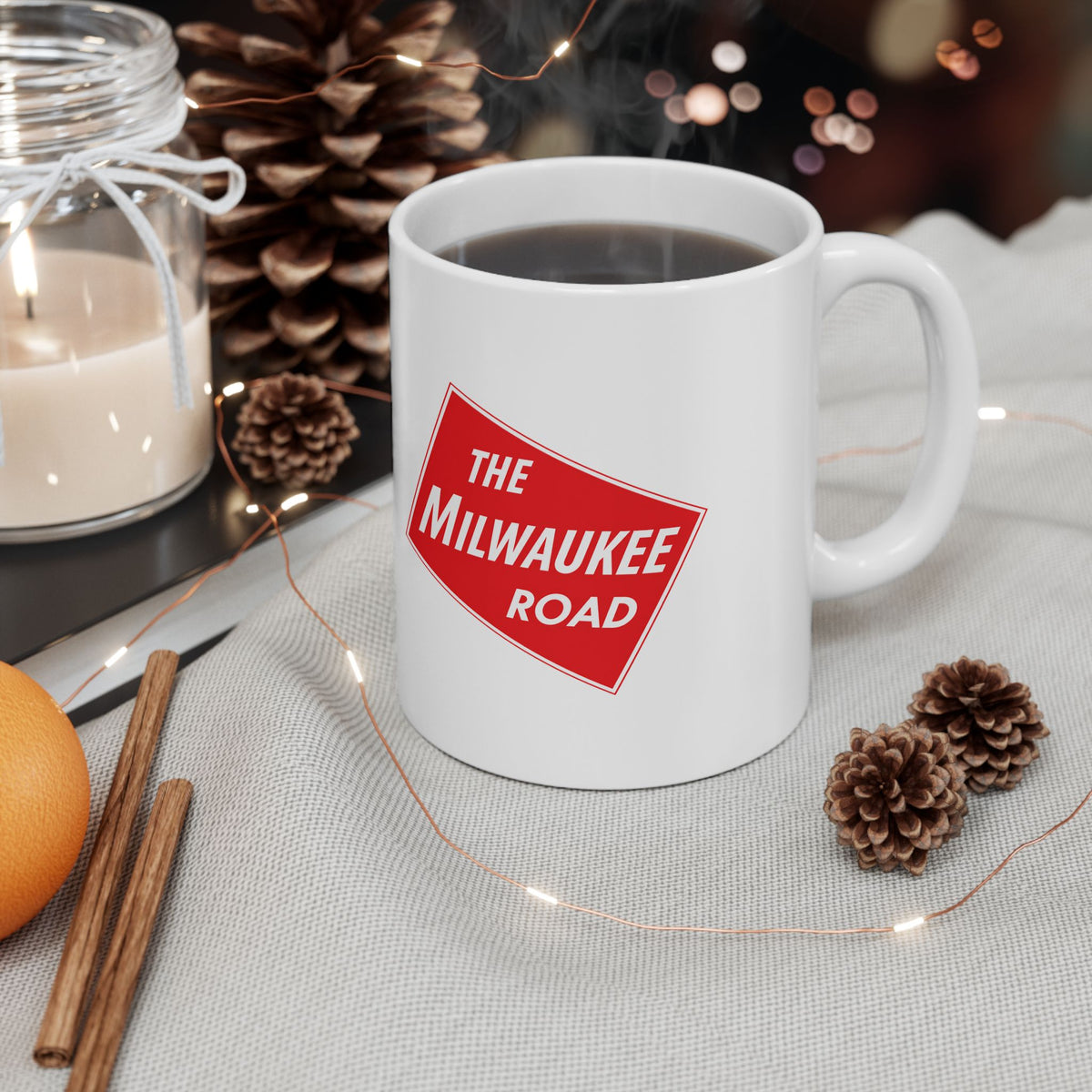 Chicago Milwaukee St. Paul and Pacific Railroad Ceramic Coffee Mug