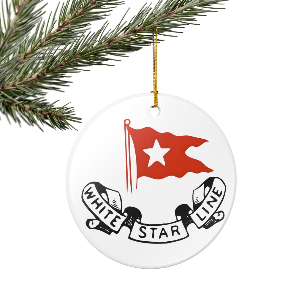 White Star Line Ceramic Ornament