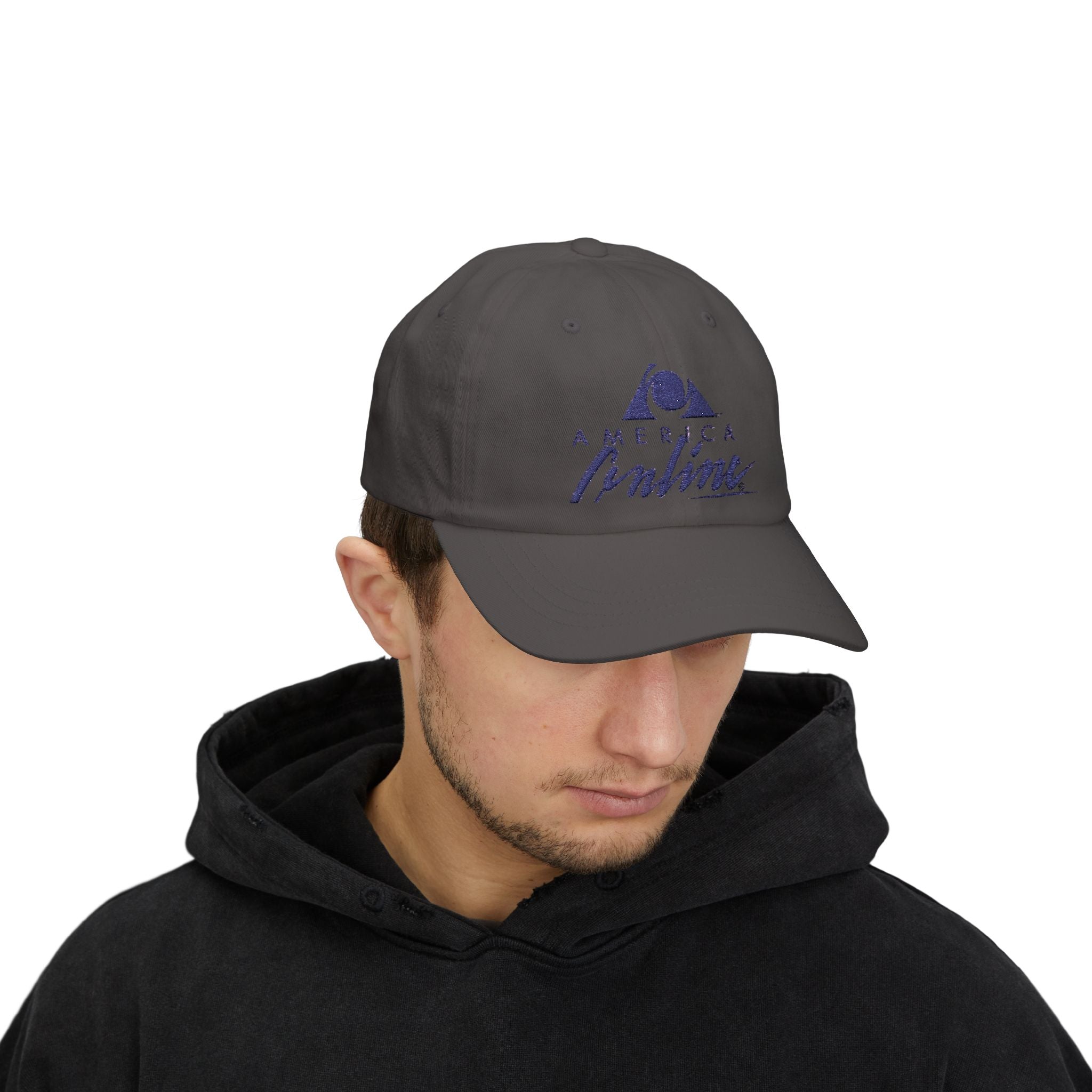 America Online (AOL) Embroidered Dad Cap Hat