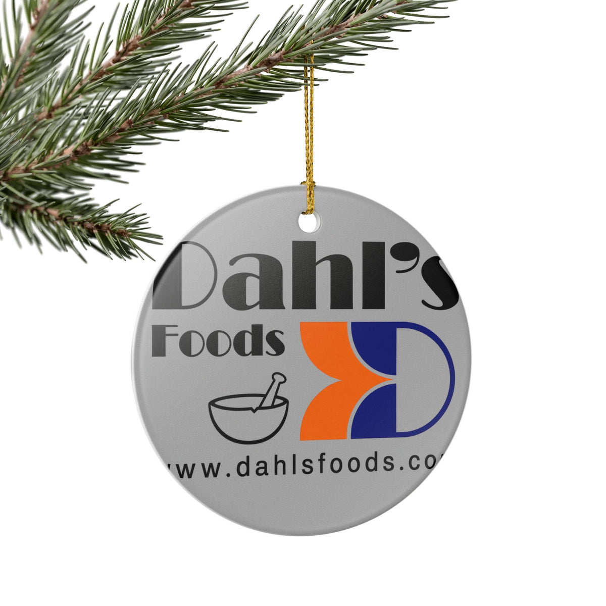 Dahl's Foods Ceramic Ornament