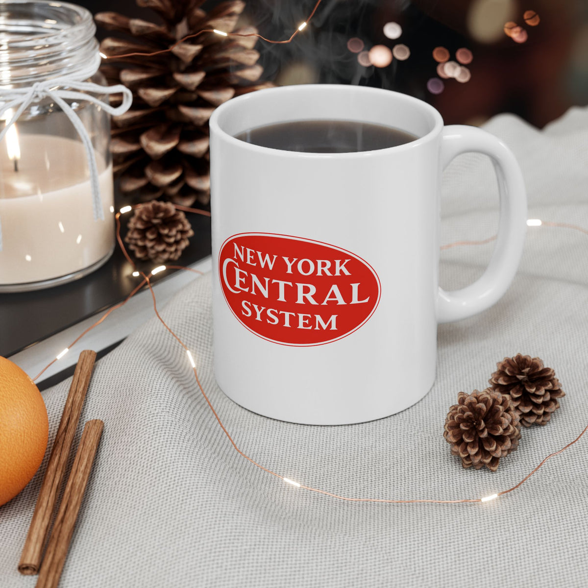 New York Central Railroad Ceramic Coffee Mug