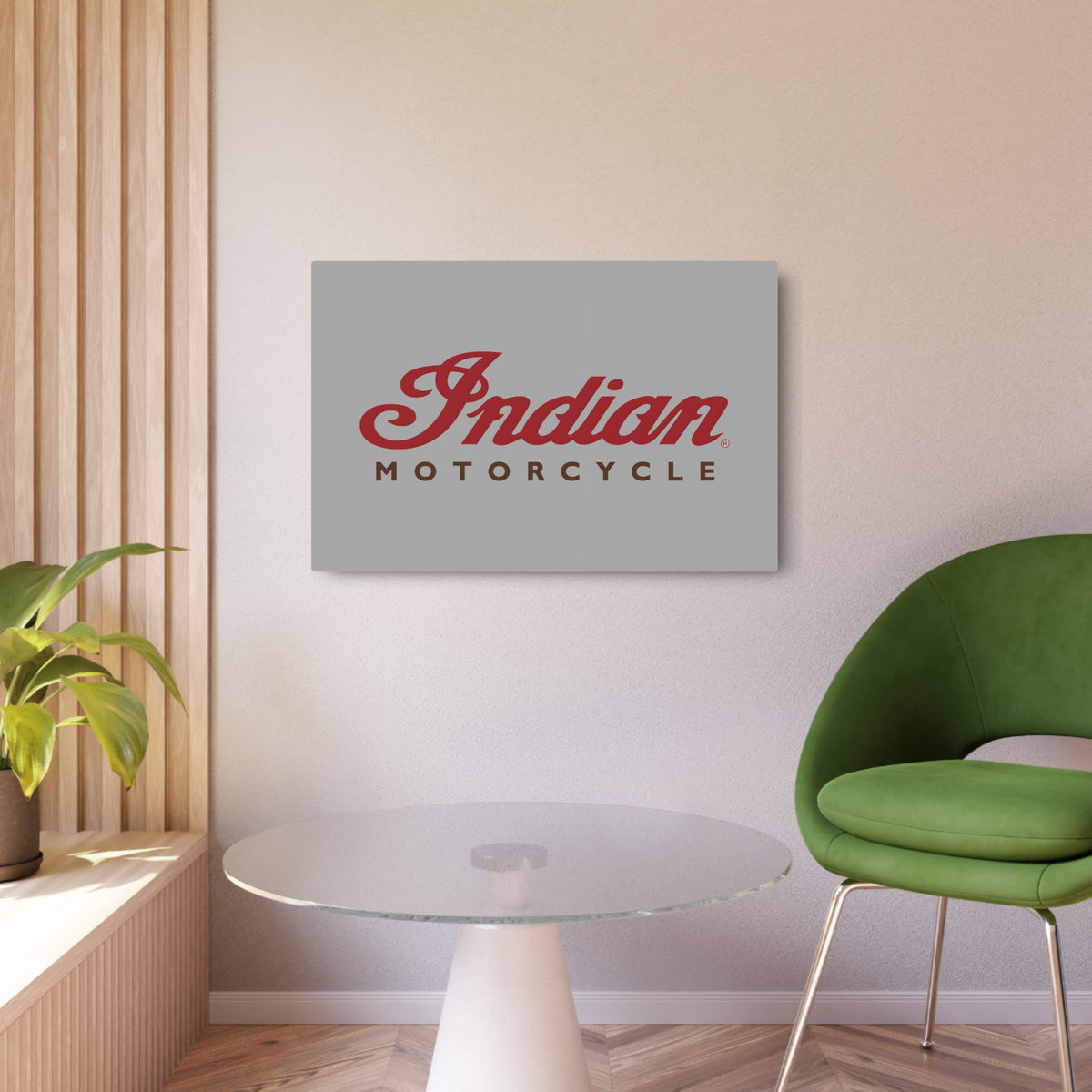 Indian Motorcycle Metal Sign