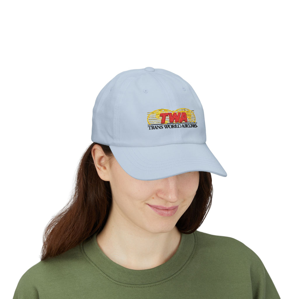 Trans World Airlines (TWA) Embroidered Dad Cap Hat