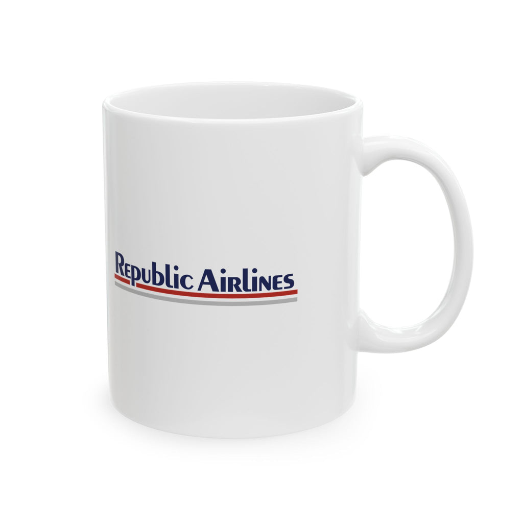 Republic Airlines Ceramic Coffee Mug