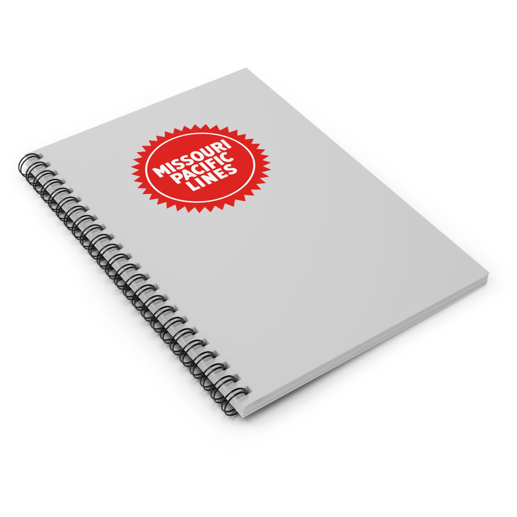 Missouri Pacific Railroad Spiral Notebook